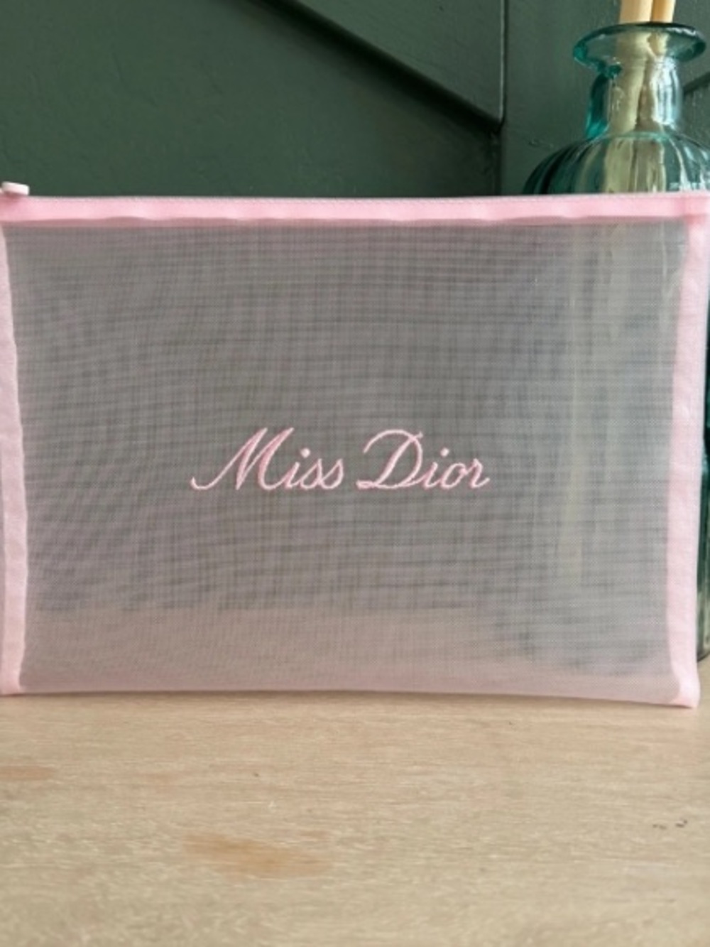 Miss Dior Pink Mesh Pouch GWP